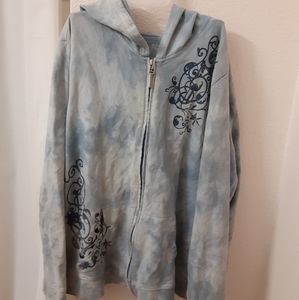 Blue Tie-Dye Jacket🧥